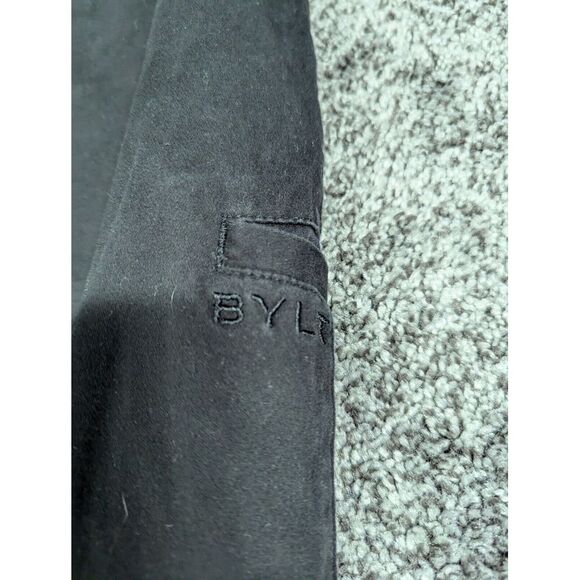 Bylt Pants‎ Mens Large Black Classic Chino Pant Stretch Golf Work Active 34x29 - Picture 5 of 12